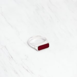 Ruby Sapporo Ring Gold Vermeil and Sterling Silver image 4