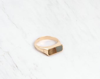 Mookaite Sapporo Ring | Gold Vermeil and Sterling Silver