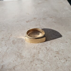 Dylan Ring l Gold Vermeil and Sterling Silver