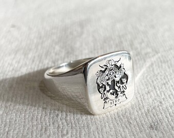 Warrior Crest|Sterling Silver