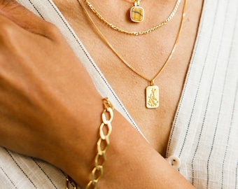 Tokyo Chain Bracelet|Gold Vermeil