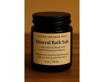 Mineralno-solna kąpiel botaniczna 4 uncje