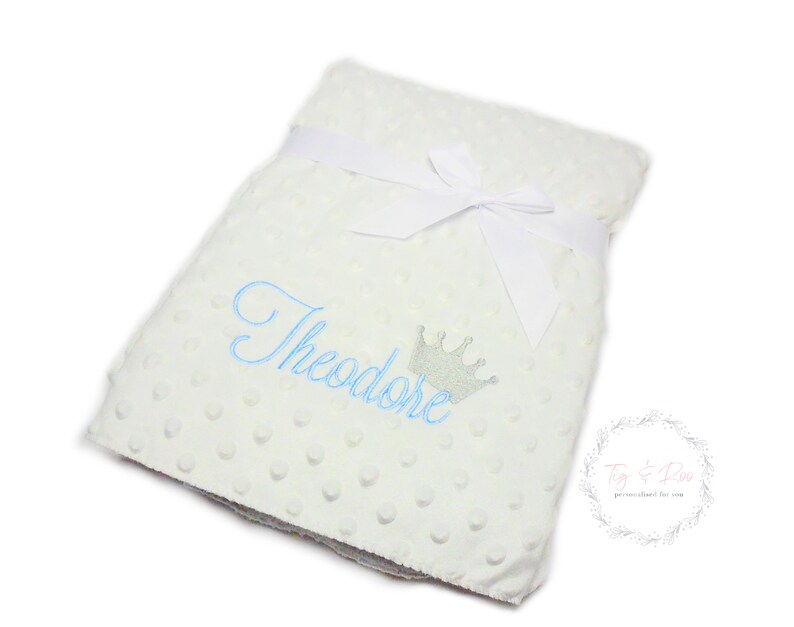 Personalised Baby Fleece And Sherpa Blankets Perfect For Etsy