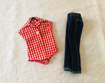 vintage barbie picnic set