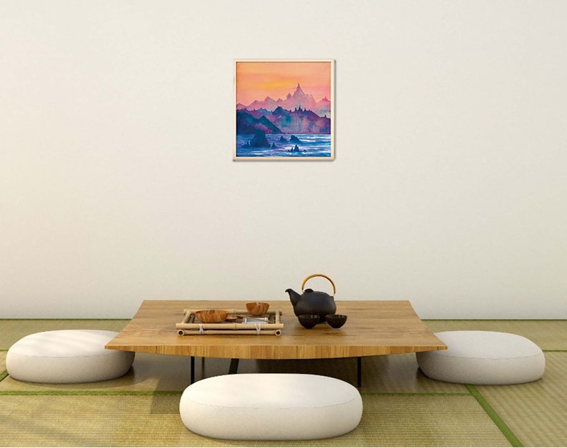 Cannon Beach Painting Oregon Coast Original Art 12 X Etsy