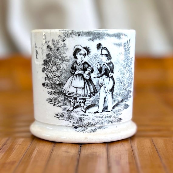 Early 19th c. Staffordshire Child's Mug