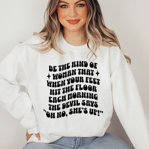 Seja o tipo de mulher PNG, Mulher forte png, Retro Trendy, Mulher inspiradora png, Imagem para impressão, Sublimação, Imagem digital