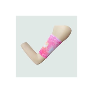 PICC Line Cover: Oranges Spandex. Diabetes CGM, Freestyle Libre, Dexcom & Tattoo Bicep Sleeve