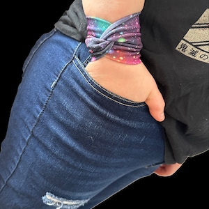 Cotton Jersey Wrist cuff Fabric bracelet : Wristband For Tattoo & Scarring cover