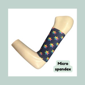 Diabetes CGM Cover: NAVY Spandex. Freestyle Libre, Dexcom, Omnipod, Tattoo, Bicep Sleeve