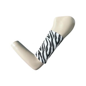 SCUBA Diabetes CGM-hoes: Freestyle Libre, Dexcom, Omnipod-Dash. Bicepsleeve met zebraprint