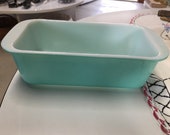 Vintage Pyrex Turquoise 1 1 2 Quart Loaf Pan-Wonderful Collectible For Any Kitchen-Great Gift