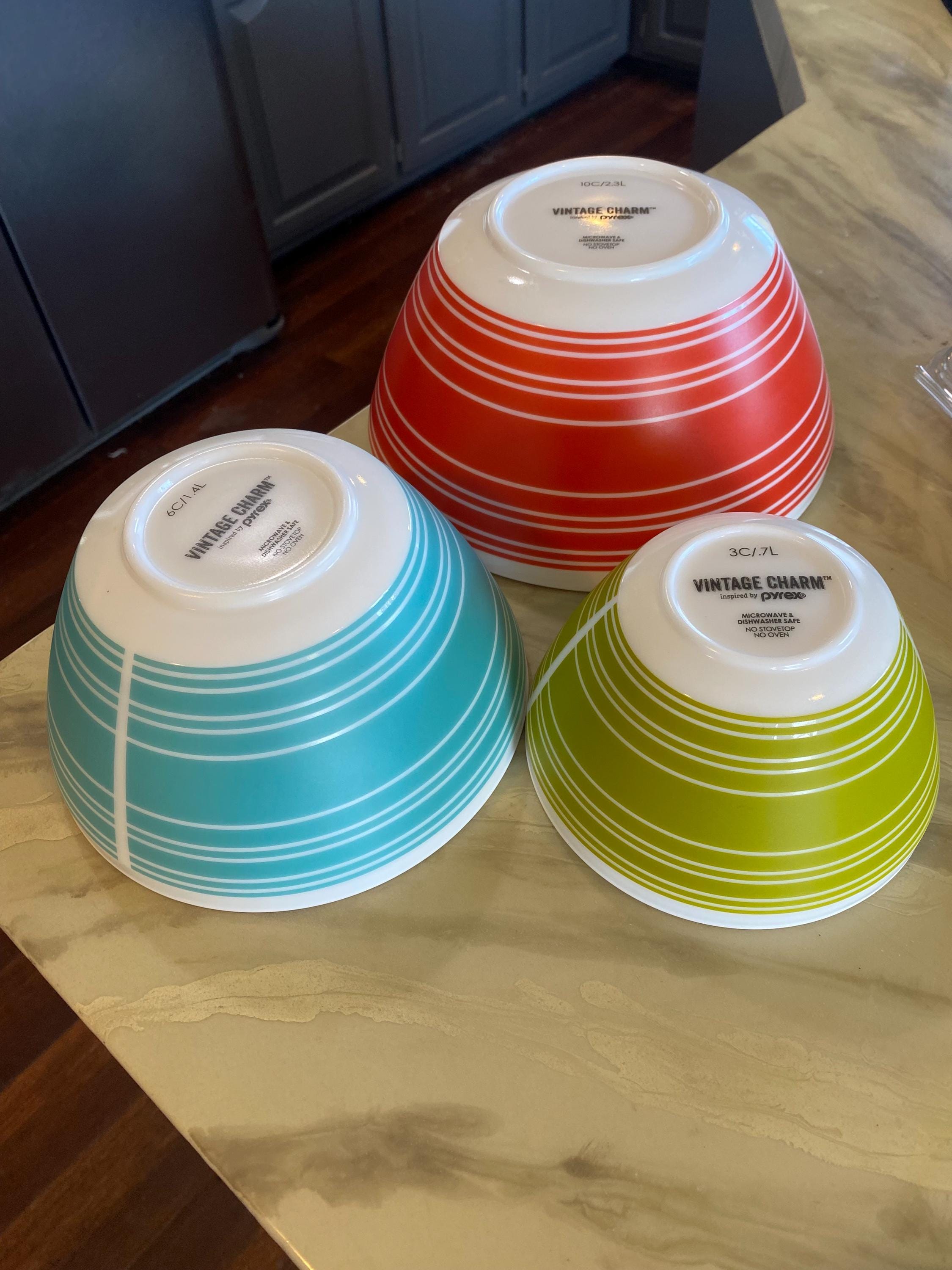 Pyrex Vintage Charm Bowls - Etsy