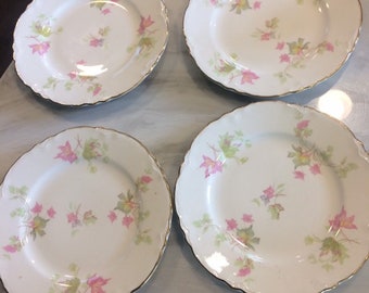 Maple Leaf Homer Laughlin bread plates
