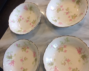 Maple Leaf Homer Laughlin Dessert plates