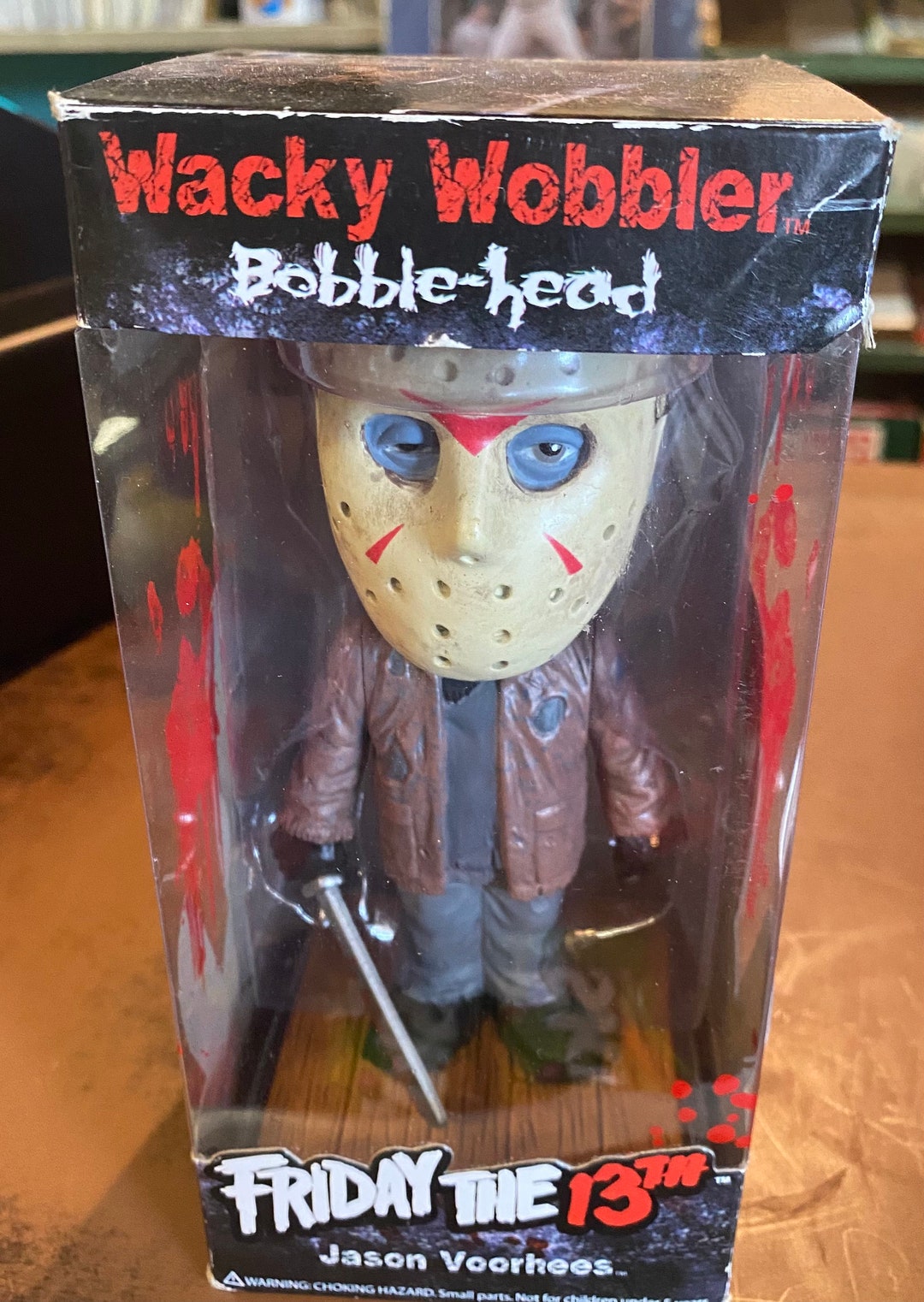 Vintage Funko Pop Friday the 13th Jason Voorhees Bobblehead