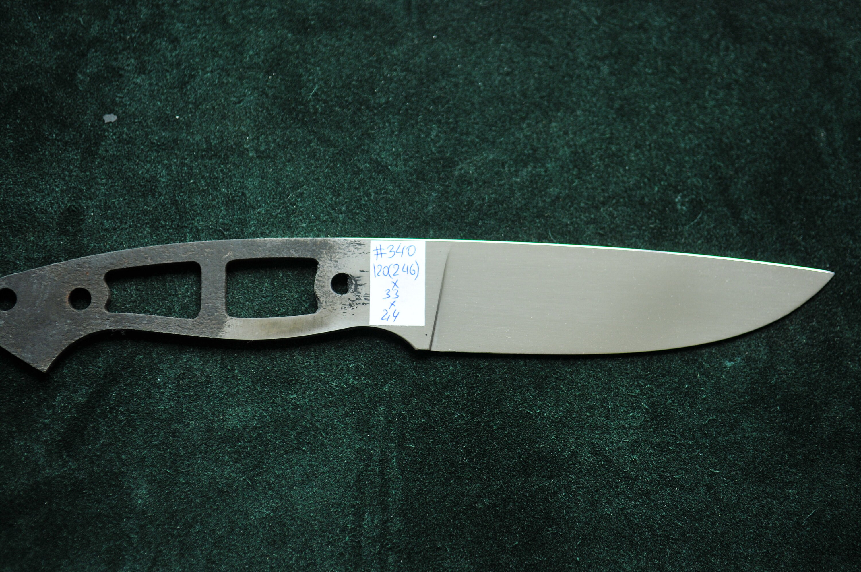 FullTang D2 steel knife blade blank Etsy