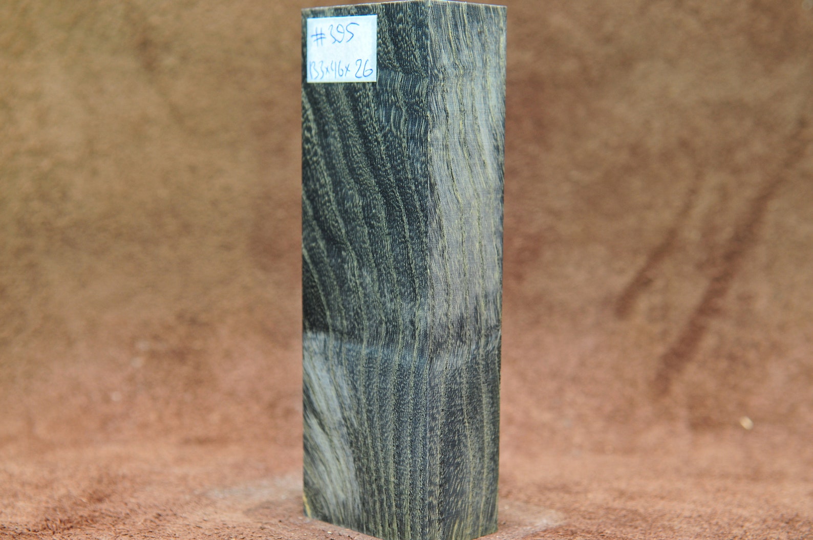 Stabilized mountain ash wood knife scales block Etsy