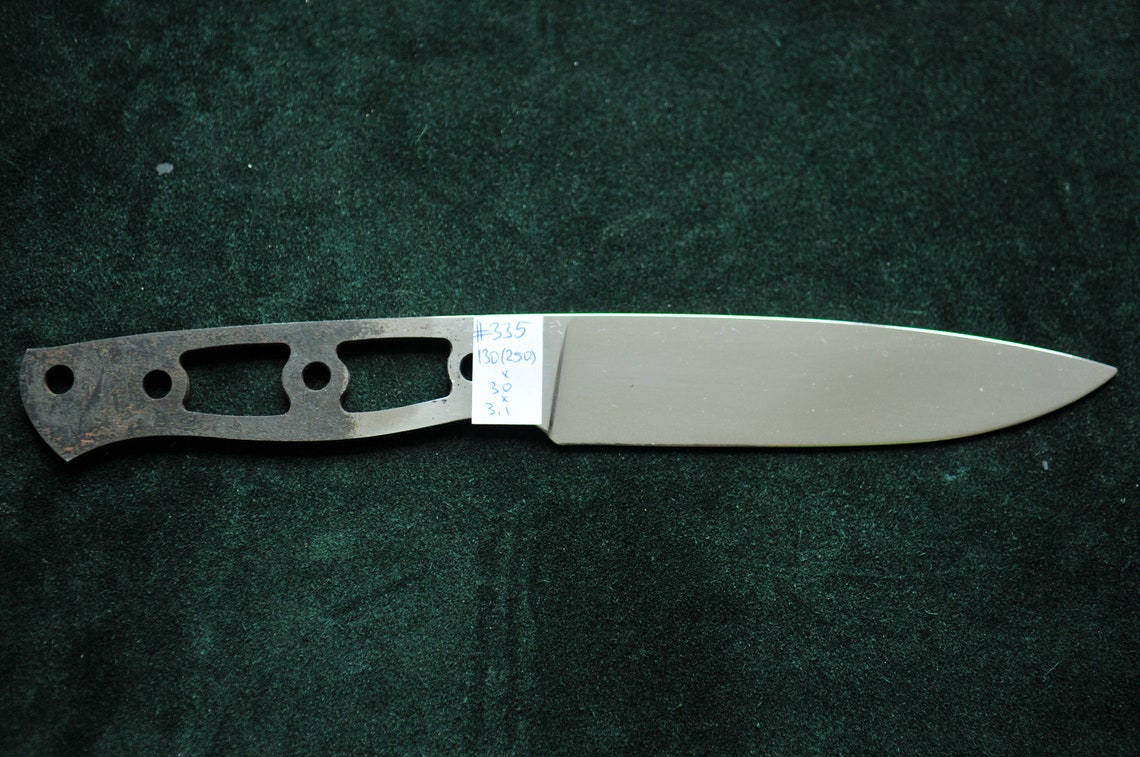 Fulltang D2 Steel Knife Blade Blank Etsy