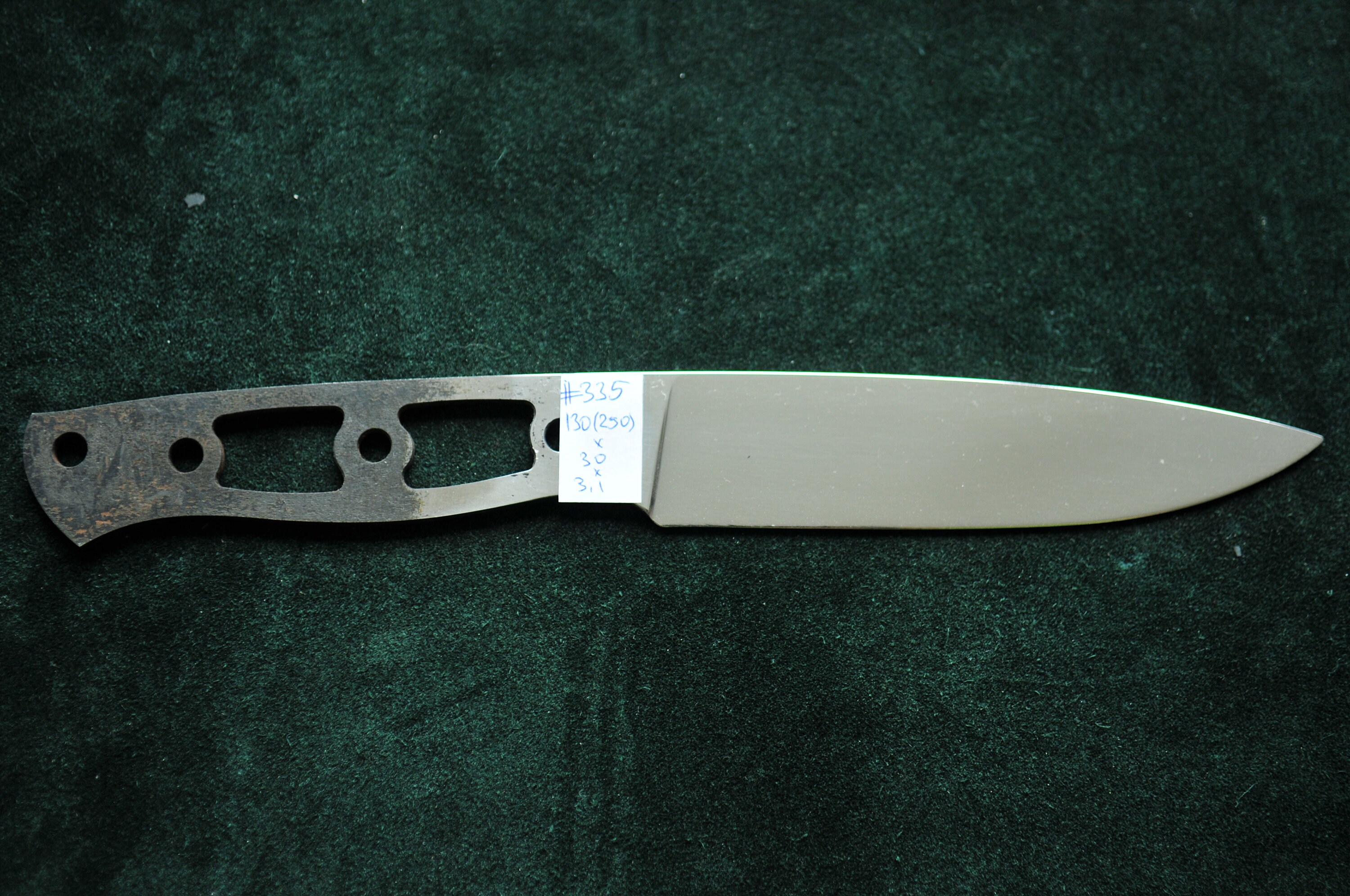 Fulltang D2 Steel Knife Blade Blank Etsy