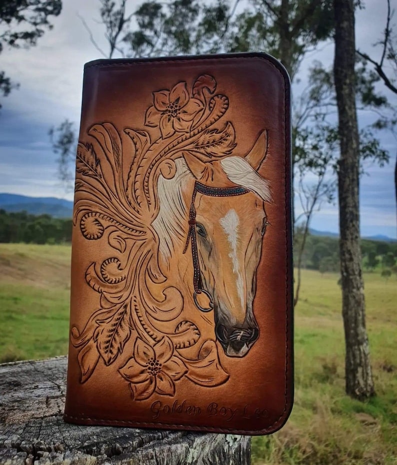 Leather Tooling Pattern Horse - Etsy
