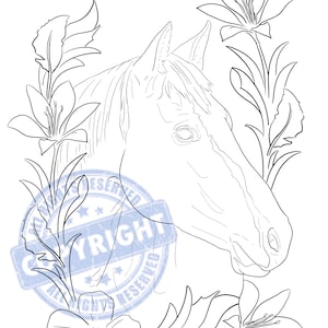 Horse Tooling Pattern
