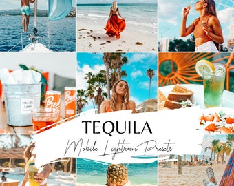 5 Presets mobiles Lightroom, Summer Lightroom Preset, Bright Presets, Vibrant Presets, Blogger Presets, Travel Presets