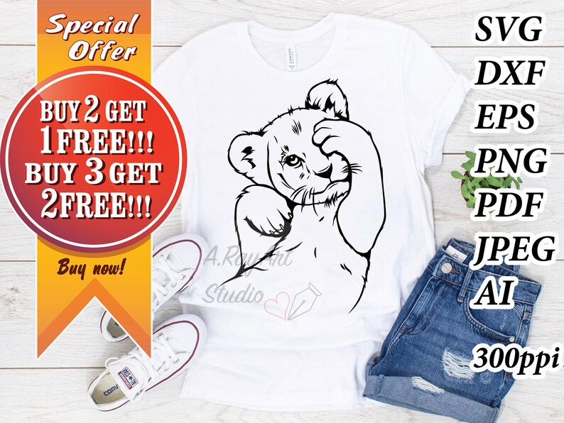 Free Free 64 Baby Lion Cub Svg SVG PNG EPS DXF File