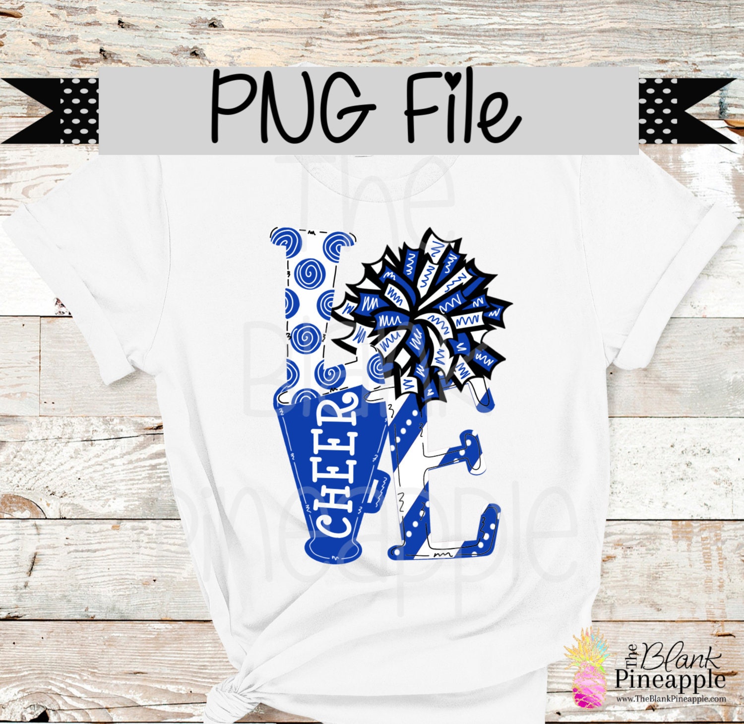 Cheer White/Lt Blue main image 0