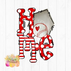 Baseball Design PNG, Baseball Stacked Home Plate Red PNG, Baseball sublimation design, Baseball PNG 300dpi , Baseball shirt design