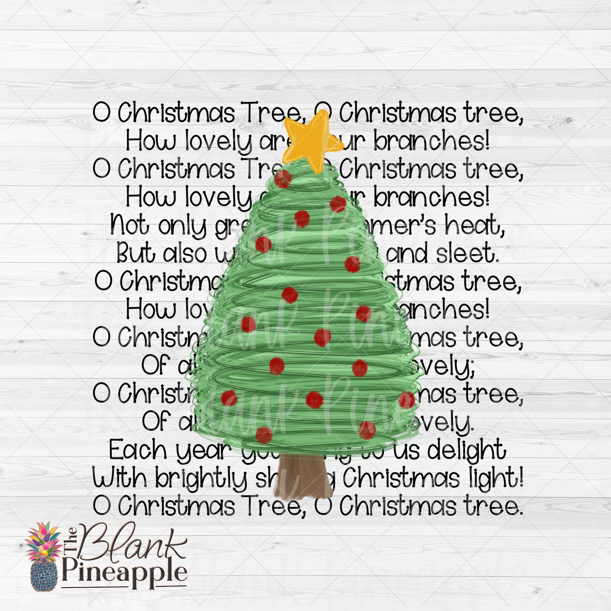 O Christmas Tree Lyrics