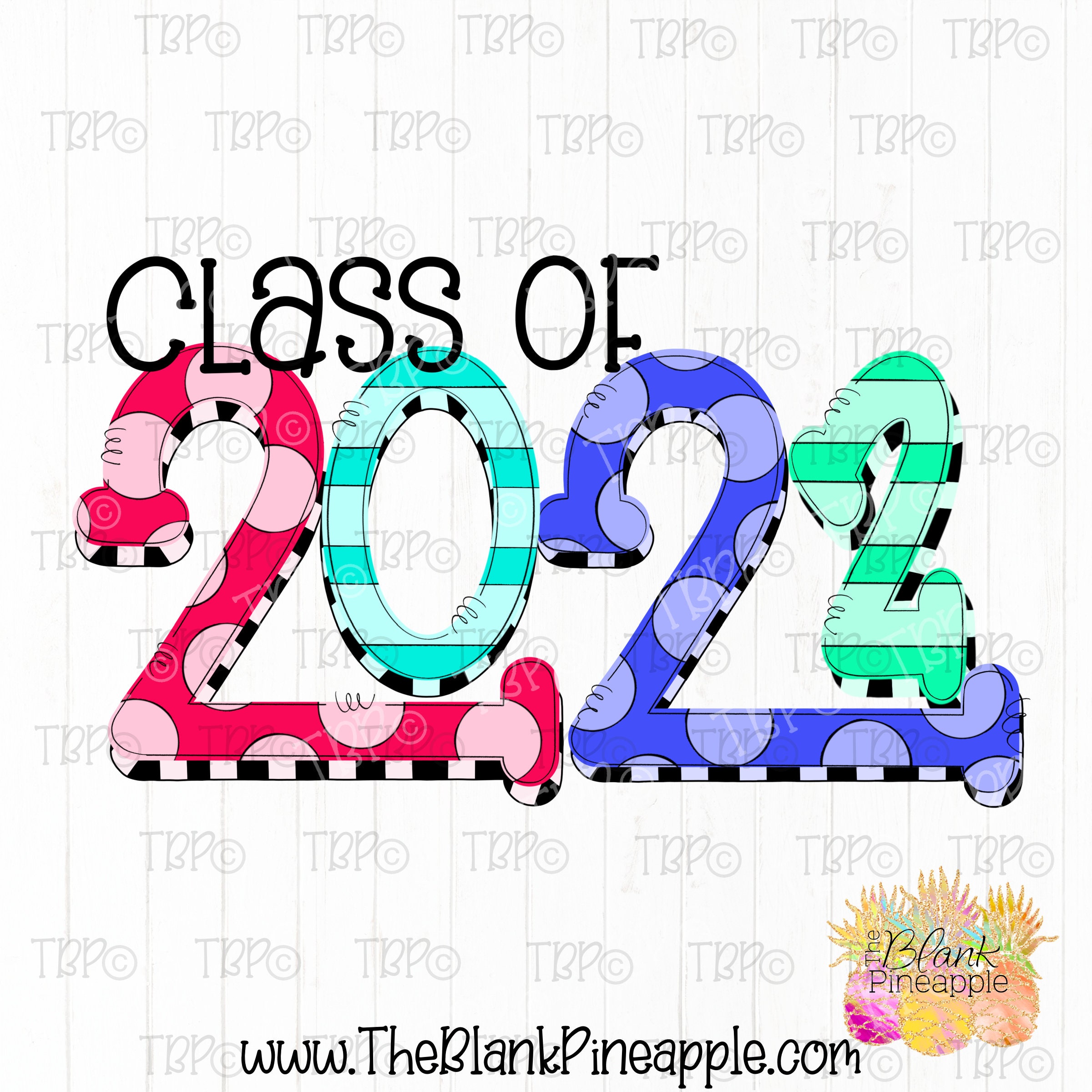 Class of 2022 Retro PNG 300dpi Clip Art Sublimation Download | Etsy