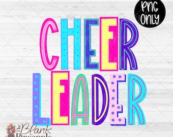 Cheer-ontwerp png, kleurrijke cheerleader-png, cheer-sublimatieontwerp png, cheerleading-shirtontwerp,