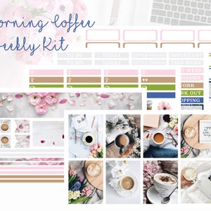 Morning Coffee Weekly Photography Kit Erin Condren