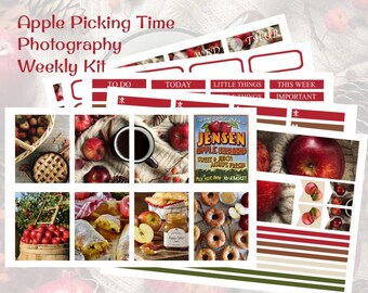 Apple Picking Time Photography Weekly Kit Erin Condren