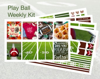 Play Ball Weekly Kit Erin Condren