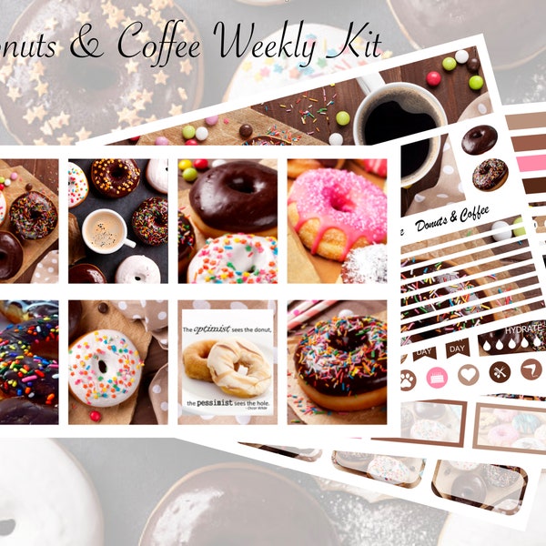 Donuts & Coffee Weekly Kit