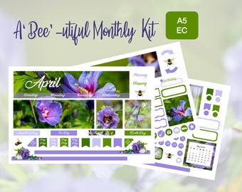 NEW EC A5 'Bee'-utiful April, May, June, July or August Monthly Kit