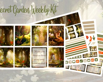 NEW Secret Garden Photography Weekly Kit Erin Condren
