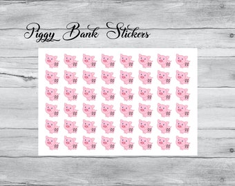 Piggy Bank Stickers
