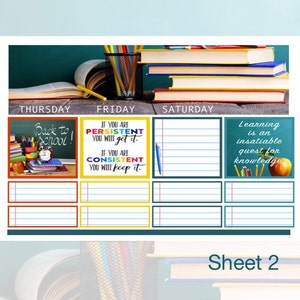 2026 Back to School September or August Photography Monthly Kit Erin Condren & Happy Planner!! image 3
