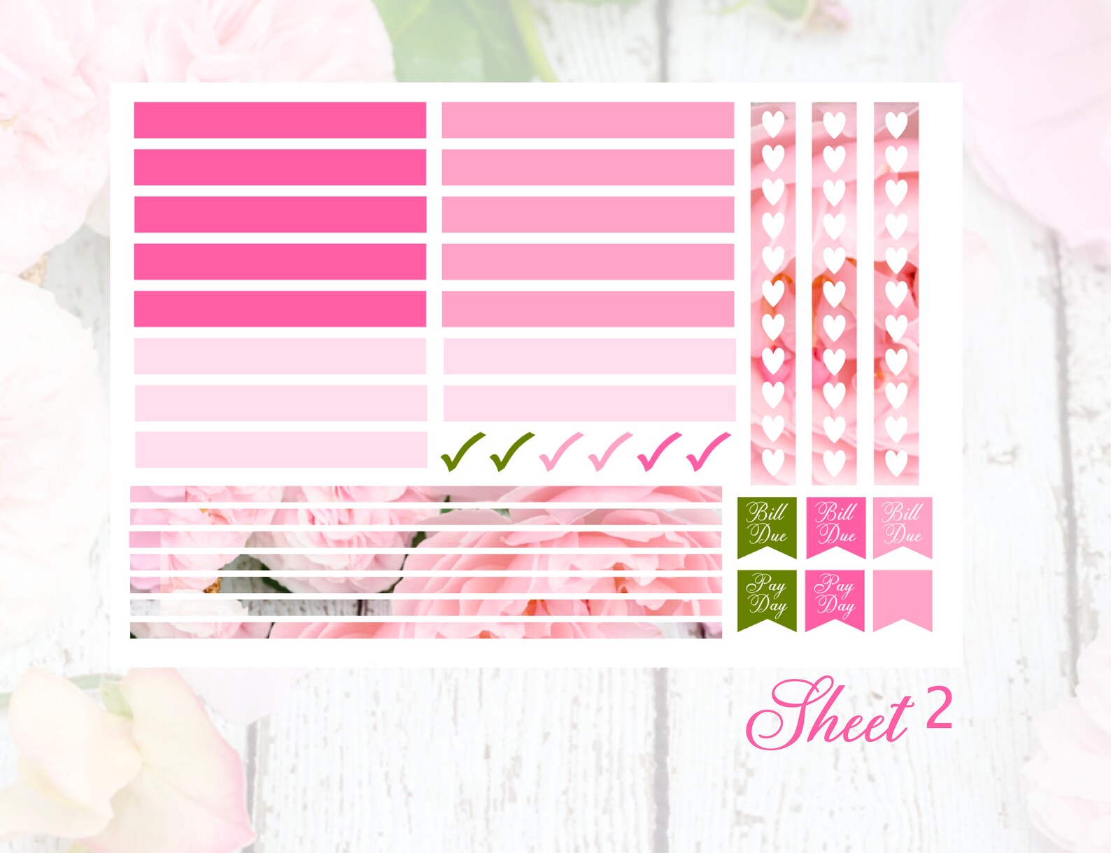 Mothers Day Petite Planner Weekly Kit - Etsy