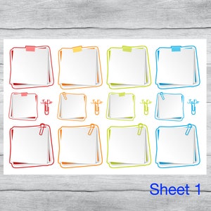 Notes Stickers
