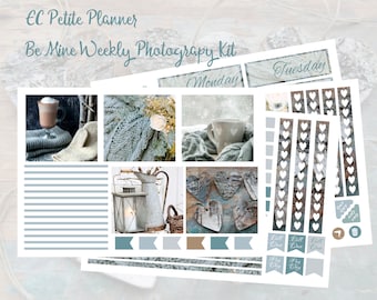 EC Petite Planner Be Mine Photography Weekly Kit