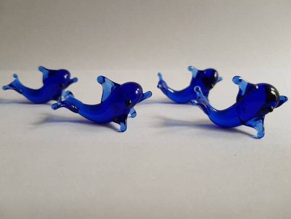 Miniature Glass Figurines Miniscule Glass Animals Hand Blown | Etsy