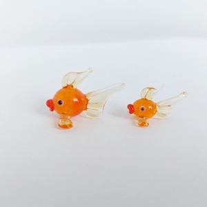 Handmade Murano Glass Fish: Miniature Dollhouse Figurine