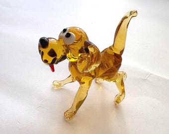 ヴェネチアングラス　ムラーノ　 イタリア　 ガラス置物　 犬　いぬ ヴェネチアングラス ムラーノ イタリア ガラス置物 犬 いぬ ヴェネチア