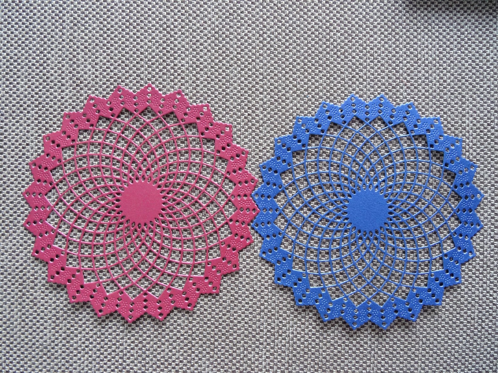 Die Cut Paper Doilies Paper Doilies Die Cut Colored Doilies Etsy