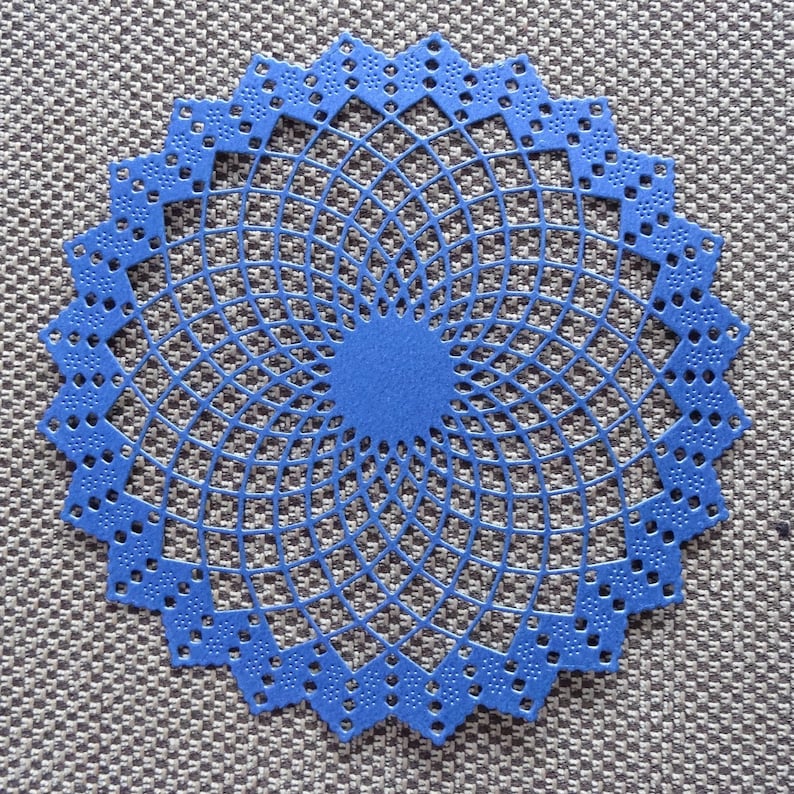 Die Cut Paper Doilies Paper Doilies Die Cut Colored Doilies Etsy