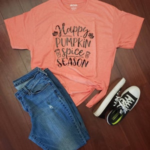 Pumpkin Spice Season, Unisex tshirt, Large